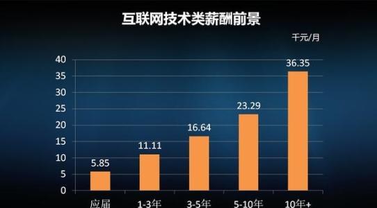 本科生期望月薪過(guò)萬(wàn) 軟件技術(shù)開發(fā)與銷售領(lǐng)域的現(xiàn)實(shí)分析
